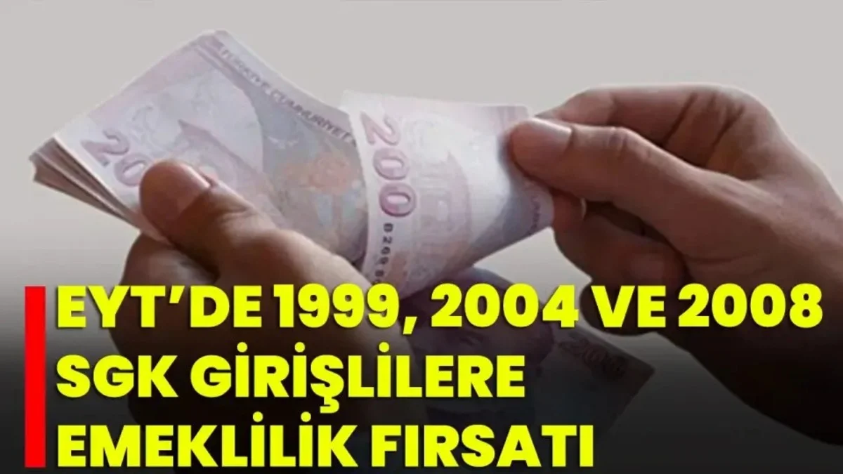 1999–2008 Arası Sigorta Girişi Olanlara Emeklilikte Yeni Formül: Kademeli Model Tartışılıyor