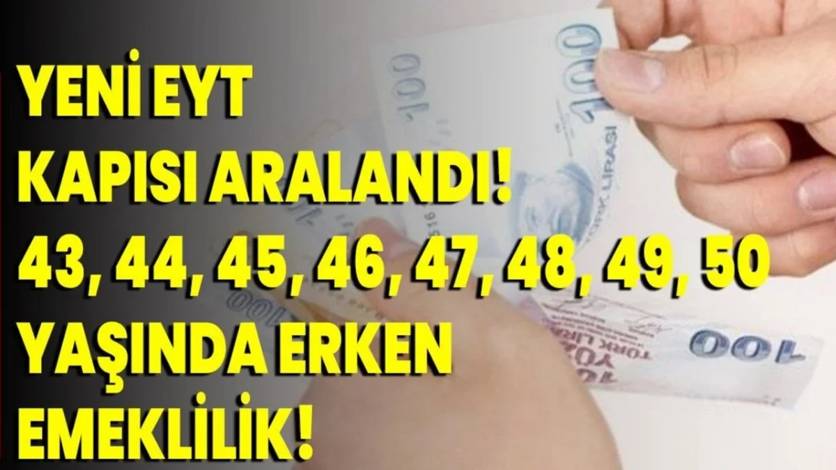 5400 Prim Günüyle 7 Yıl Erken Emekliliğin Yol Haritası Ortaya Çıktı