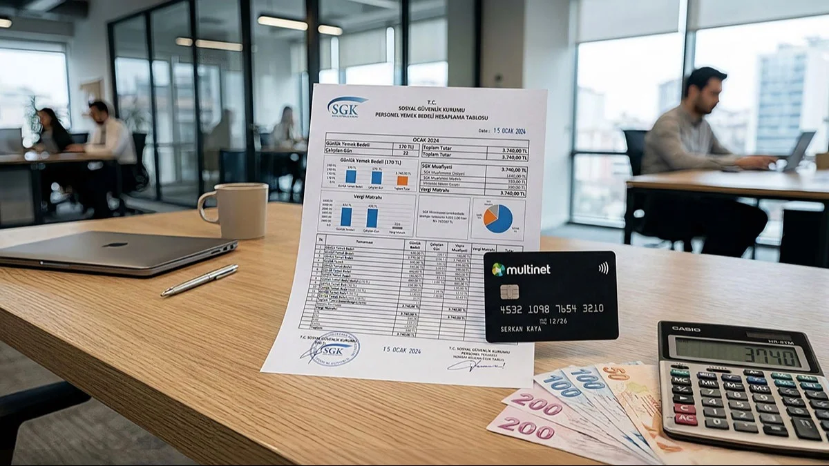 Yemek Kartı Kullanıcıları Dikkat! Günlük 300 TL Sınırını Aşanlara Vergi Geliyor