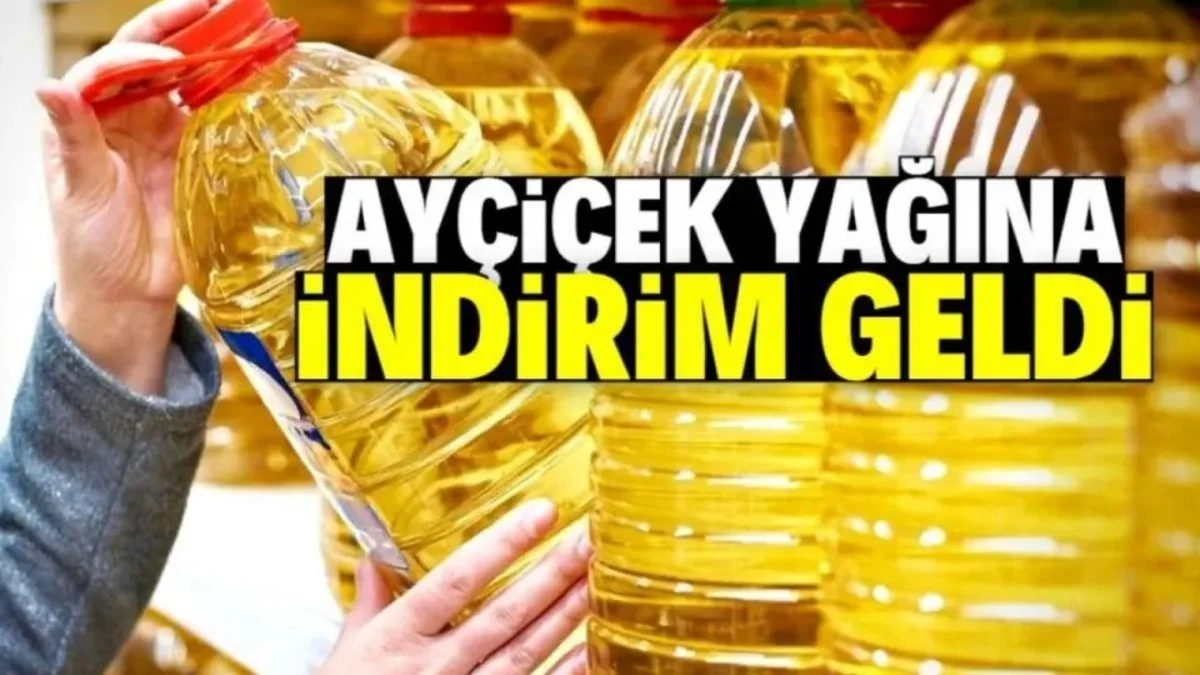 Zincir Market 5 Litre Ayçiçek Yağına İndirim Yaptı! İndirim için Tarih Verildi..